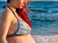 Girl Maternity Photograph