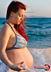 Girl Maternity Photograph