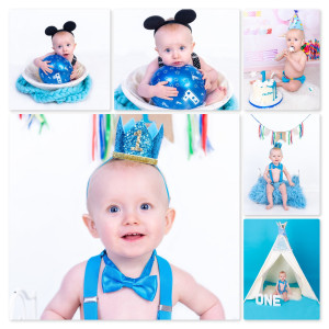 1 Birthday Cake Smash Photography - Glasgow