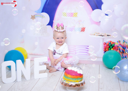 Baby Cake Smash Photography