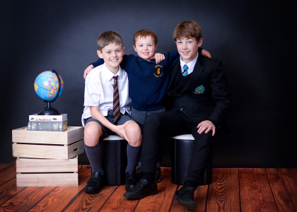 3 Childs School Photoshoot