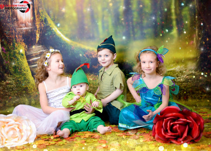 3 Childs Fairy Photograph
