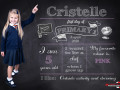 Cristelle first day at school 2020