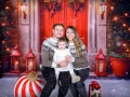 glasgow christmas photography family red door