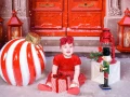 glasgow christmas photography family red door girls bow