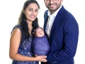 family photography glasgow studio mom dad baby